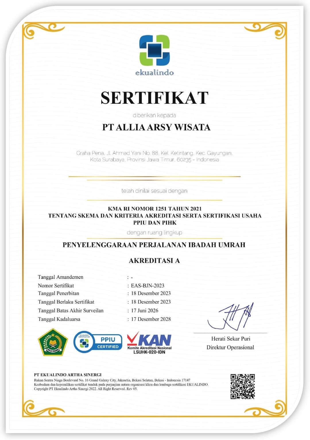 Sertifikat 1